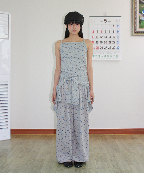 RONRON(ロンロン)の「BETTY BOOP PATTERN LACE SQUARE SLEEVELESS GREY(Tシャツ/カットソー・レディース・その他・FREE)」の5枚目の写真
