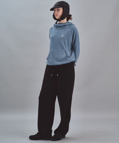 Rest&Recreation(レストアンドレクリエーション)の「WIDE KNIT PANTS - BLACK(その他パンツ・メンズ・その他・SMALL/MEDIUM)」の2枚目の写真