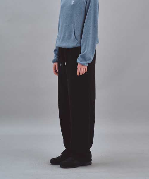 Rest&Recreation(レストアンドレクリエーション)の「WIDE KNIT PANTS - BLACK(その他パンツ・メンズ・その他・SMALL/MEDIUM)」の3枚目の写真