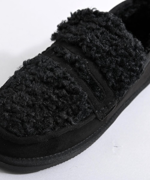 MEI(メイ)の「MEI メイ FUR SLIP-ON LOAFERS 2WAY フェイクムートン ボアモカシン ローファー / Lady’s(ローファー・レディース・ブラウン/ブラック/キャメル・S/M/L)」の11枚目の写真