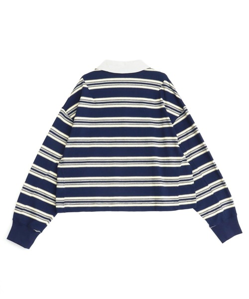 anap mimpi(アナップミンピ)の「BEVERLY HILLS POLO CLUBスキッパーネックラガーシャツ(Tシャツ/カットソー・レディース・ブラウン/ネイビー・F)」の18枚目の写真