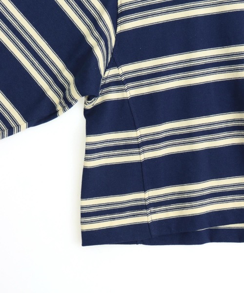 anap mimpi(アナップミンピ)の「BEVERLY HILLS POLO CLUBスキッパーネックラガーシャツ(Tシャツ/カットソー・レディース・ブラウン/ネイビー・F)」の9枚目の写真