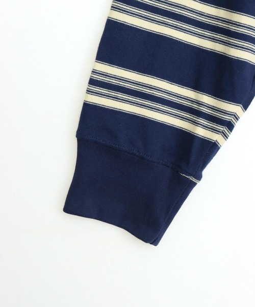 anap mimpi(アナップミンピ)の「BEVERLY HILLS POLO CLUBスキッパーネックラガーシャツ(Tシャツ/カットソー・レディース・ブラウン/ネイビー・F)」の12枚目の写真