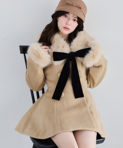 DEFORMATION COLLAR SHAGGY COAT（その他アウター）｜Ameri（アメリ