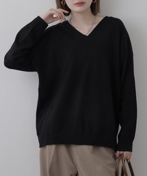 NARNAD 2WAY Vネックニットカーディガン