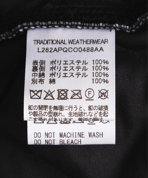 Traditional Weatherwear(トラディショナルウェザーウェア)の「Traditional Weatherwear / トラディショナル ウェザーウェア/WAVERLY A-LINE MIDDLE/ウェーバリー Aライン ミドル(その他アウター・レディース・ブラック・34/36)」の5枚目の写真