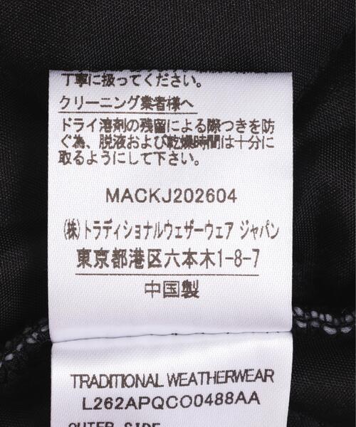 Traditional Weatherwear(トラディショナルウェザーウェア)の「Traditional Weatherwear / トラディショナル ウェザーウェア/WAVERLY A-LINE MIDDLE/ウェーバリー Aライン ミドル(その他アウター・レディース・ブラック・34/36)」の6枚目の写真