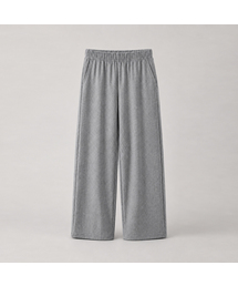 THICK KNIT WIDE PANTS