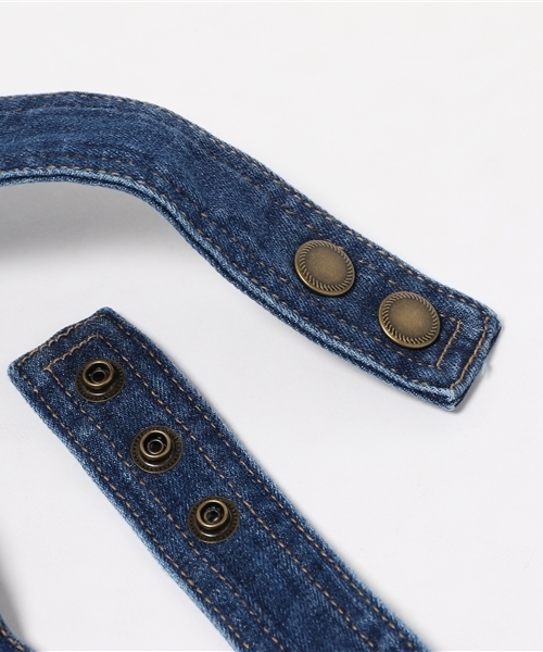 LBC（エルビーシー）の「9.6ozデニムオーバーオール           （サロペット/オーバーオール・レディース・ネイビー/ブルー・LARGE/MEDIUM）」の10枚目の写真