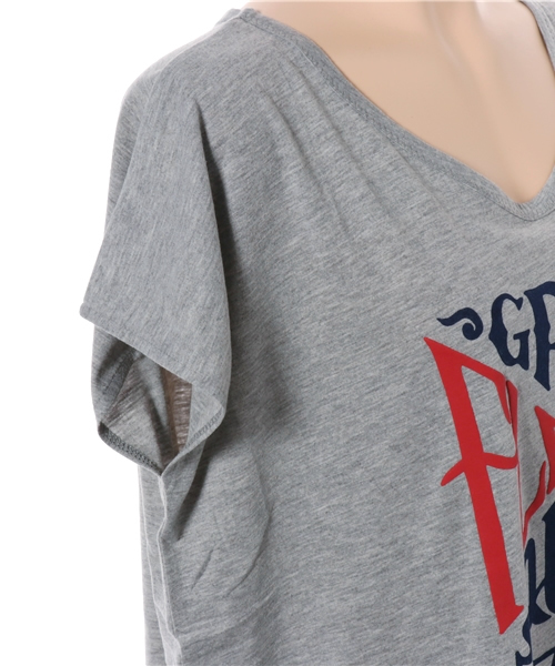 AVIREX(アヴィレックス)の「avirex/アヴィレックス/ FLY BOYS LOOSE T/フライボーイルーズフィット ティー(Tシャツ/カットソー・レディース・ホワイト/グレー・FREE)」の5枚目の写真