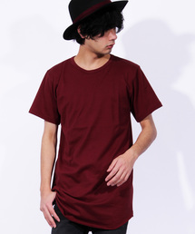 ８(eight) | ロング丈半袖Ｔシャツ カットソー 国産  (Tシャツ/カットソー)