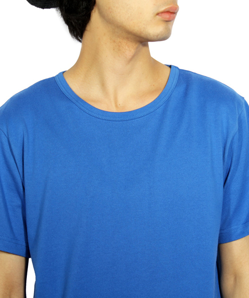 8(eight)(エイト)の「国産ロング丈半袖Tシャツ(Tシャツ/カットソー・メンズ・グレー/ホワイト系その他/ホワイト/ブラック系その他/ブラック/レッド/ブルー/ワイン/ネイビー/グレー系その他・LARGE/X-LARGE/MEDIUM/SMALL/XX-LARGE)」の13枚目の写真