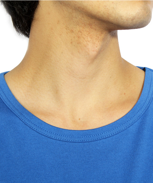 8(eight)(エイト)の「国産ロング丈半袖Tシャツ(Tシャツ/カットソー・メンズ・グレー/ホワイト系その他/ホワイト/ブラック系その他/ブラック/レッド/ブルー/ワイン/ネイビー/グレー系その他・LARGE/X-LARGE/MEDIUM/SMALL/XX-LARGE)」の14枚目の写真