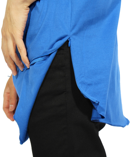 8(eight)(エイト)の「国産ロング丈半袖Tシャツ(Tシャツ/カットソー・メンズ・グレー/ホワイト系その他/ホワイト/ブラック系その他/ブラック/レッド/ブルー/ワイン/ネイビー/グレー系その他・LARGE/X-LARGE/MEDIUM/SMALL/XX-LARGE)」の20枚目の写真