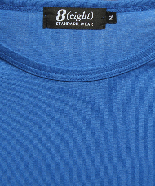 8(eight)(エイト)の「国産ロング丈半袖Tシャツ(Tシャツ/カットソー・メンズ・グレー/ホワイト系その他/ホワイト/ブラック系その他/ブラック/レッド/ブルー/ワイン/ネイビー/グレー系その他・LARGE/X-LARGE/MEDIUM/SMALL/XX-LARGE)」の22枚目の写真