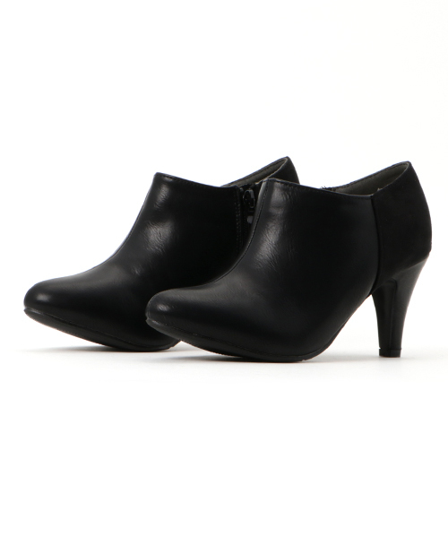 Noubel Voug Relax（ヌーベルヴォーグリラックス）の「Noubel Voug Relax(ヌーベル　ヴォーグ リラックス)/バイカラーエレガンスヒールブーティー（ブーツ・レディース・ダークブラウン/グレー/ネイビー/ブラック・LL/L/S/M）」の14枚目の写真