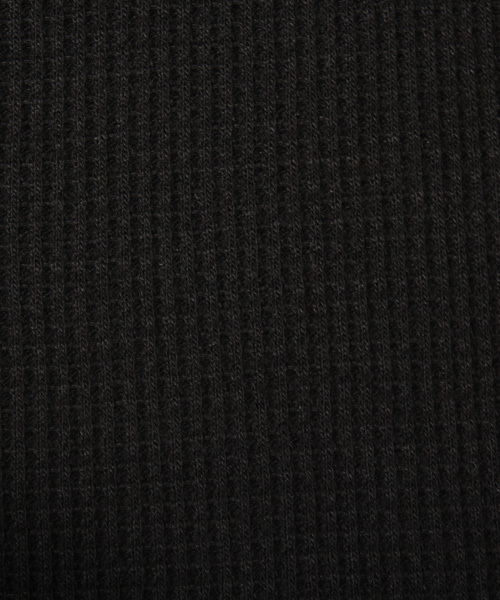 ８(eight)（エイト）の「ワッフル プルオーバー パーカー ロング丈（パーカー・メンズ・グレー/ブラック/ホワイト・LARGE/MEDIUM）」の18枚目の写真