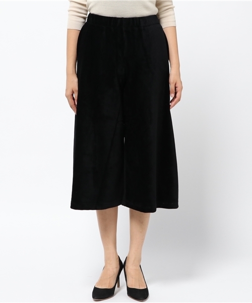 archives（アルシーヴ）の「ニットコールガウチョパンツ（その他パンツ・レディース・ブラック/ブラウン/ベージュ・MEDIUM）」の6枚目の写真