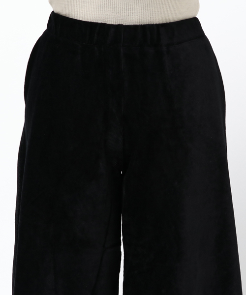 archives（アルシーヴ）の「ニットコールガウチョパンツ（その他パンツ・レディース・ブラック/ブラウン/ベージュ・MEDIUM）」の9枚目の写真