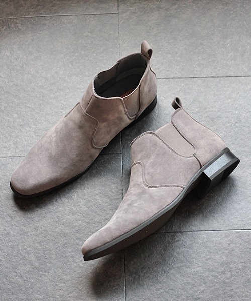 LASSU&FRISS（ラスアンドフリス）の「LASSU&FRISS / チェルシーブーツ　サイドゴアブーツ（948）ショートブーツ（ブーツ・メンズ・ブラック系その他/ブラック/ブラウン/ブラウン系その他/ベージュ系その他/ブルー系その他/グレー系その他・43/40/44/41/42）」の4枚目の写真