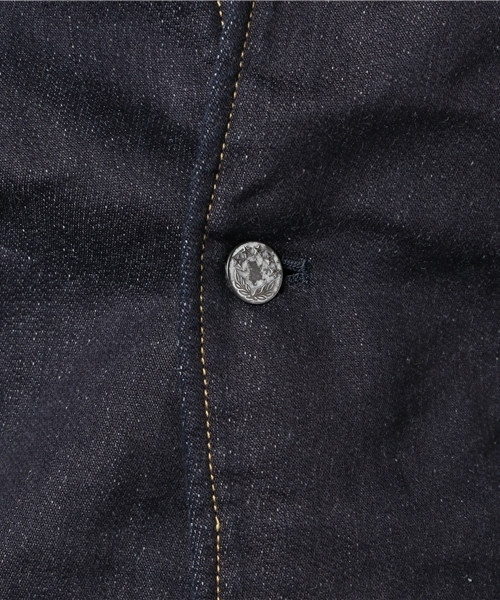 SABLE CLUTCH(セーブルクラッチ)の「ONE WASH KNIT DENIM JACKET(デニムジャケット・メンズ・インディゴブルー・SMALL/MEDIUM/LARGE/X-LARGE)」の9枚目の写真