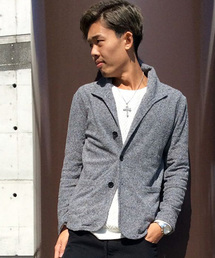 VENCEEXCHANGE | リネン混パイルイタリアンジャケット          (テーラードジャケット)