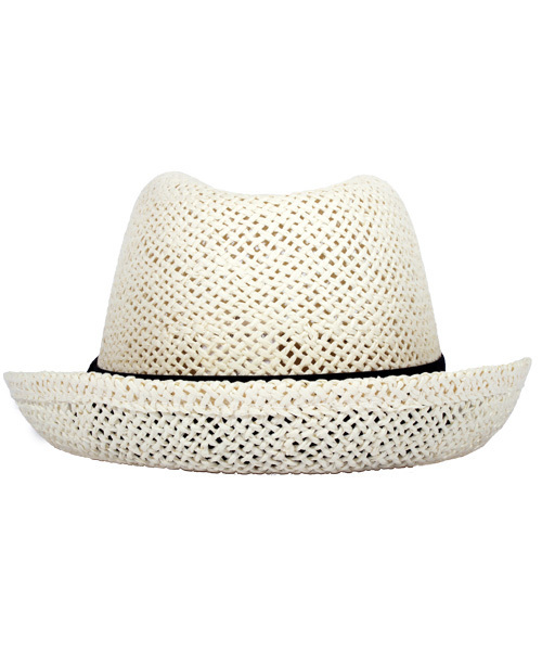 ８(eight)（エイト）の「シンプルな ペーパーハット 麦わら帽子（ハット・メンズ・ベージュ/ホワイト/ブラウン/ブラック・FREE）」の16枚目の写真