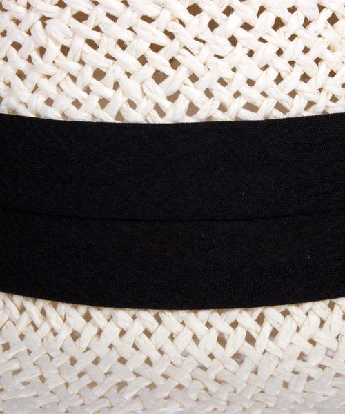 ８(eight)（エイト）の「シンプルな ペーパーハット 麦わら帽子（ハット・メンズ・ベージュ/ホワイト/ブラウン/ブラック・FREE）」の18枚目の写真