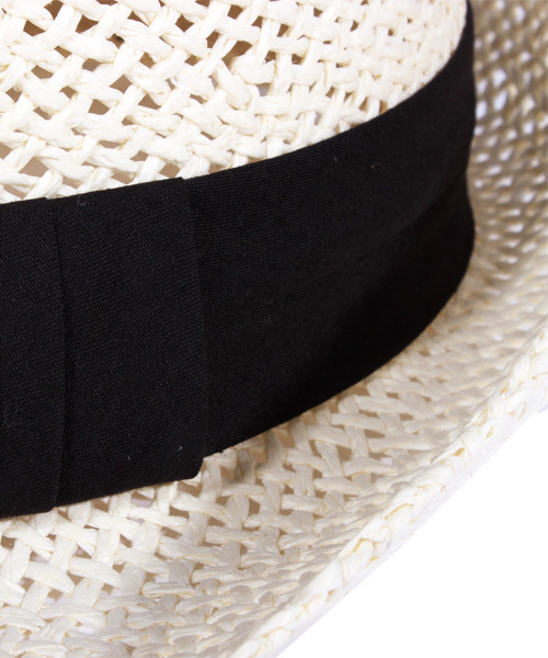 ８(eight)（エイト）の「シンプルな ペーパーハット 麦わら帽子（ハット・メンズ・ベージュ/ホワイト/ブラウン/ブラック・FREE）」の19枚目の写真