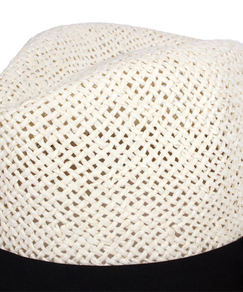 ８(eight)（エイト）の「シンプルな ペーパーハット 麦わら帽子（ハット・メンズ・ベージュ/ホワイト/ブラウン/ブラック・FREE）」の20枚目の写真