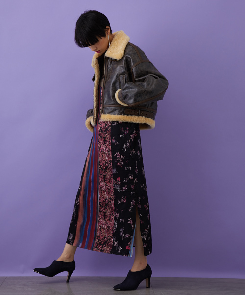 STUDIOUS（ステュディオス）の「ヴィンテージフラワーキャミワンピース（ワンピース・レディース・マルチ・1）」の5枚目の写真