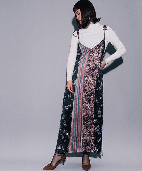 STUDIOUS（ステュディオス）の「ヴィンテージフラワーキャミワンピース（ワンピース・レディース・マルチ・1）」の14枚目の写真