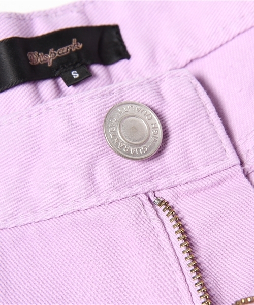 WEGO(ウィゴー)の「カラークラッシュデニムショーツ(デニムパンツ・レディース・ホワイト/ライトパープル/ライトイエロー/ライトピンク・SMALL/MEDIUM)」の12枚目の写真