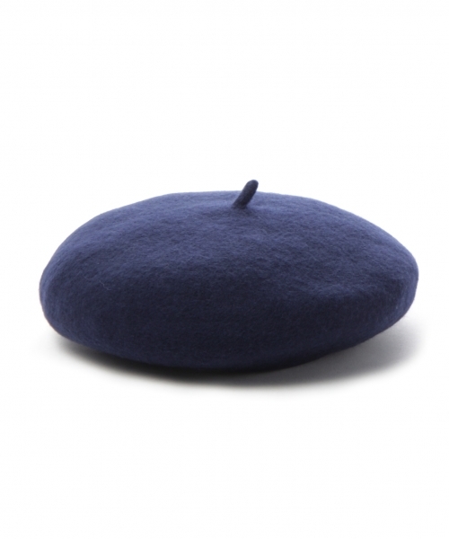 LAKOLE(ラコレ)の「シンプルバスクベレー帽 / LAKOLE(ハンチング/ベレー帽・レディース・ベージュ/ボルドー/グレー/ブラック/グリーン/ネイビー/マスタード/チャコール・FREE)」の6枚目の写真