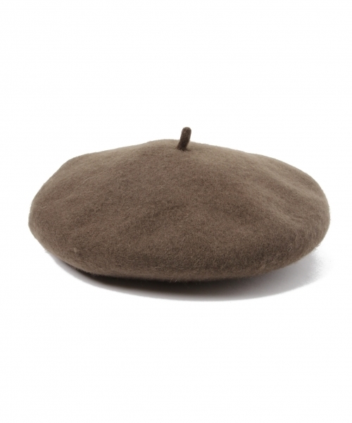 LAKOLE(ラコレ)の「シンプルバスクベレー帽 / LAKOLE(ハンチング/ベレー帽・レディース・ベージュ/ボルドー/グレー/ブラック/グリーン/ネイビー/マスタード/チャコール・FREE)」の5枚目の写真