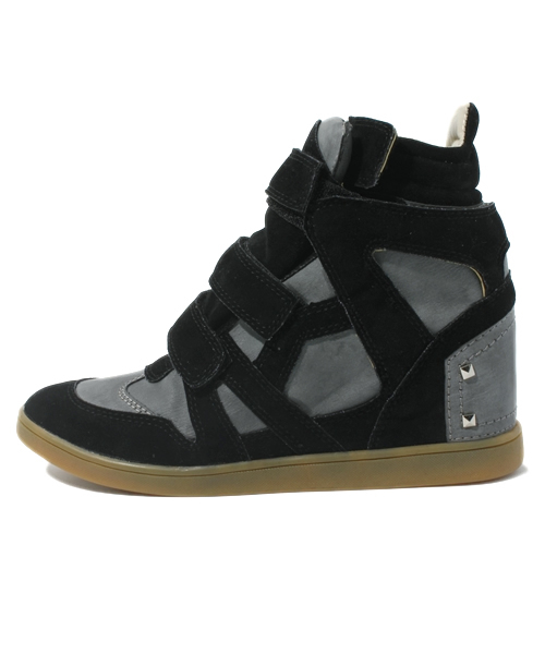 CIAOPANIC（チャオパニック）の「【Ciaopanic】ハイカットスニーカー（スニーカー・レディース・ブラック/ホワイト・23/24/25）」の9枚目の写真