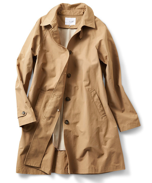 Iedit イディット の ｉｅｄｉｔ フリースライナー付きステンカラーコート ステンカラーコート Wear