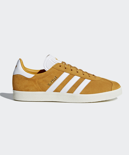 adidas（アディダス）の「オリジナルス ガゼル ［GAZELLE］（スニーカー・メンズ・マスタード/ロイヤルブルー/ホワイト系その他・22.5cm/23.0cm/23.5cm/24.0cm/24.5cm/25.0cm/25.5cm/26.0cm/26.5cm/27.0cm/27.5cm/28.0cm/28.5cm/29.0cm/22.0cm/29.5cm/30.0cm）」の3枚目の写真