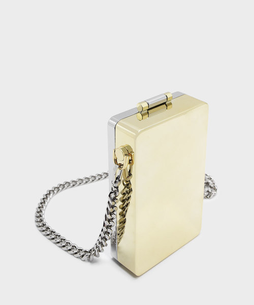 CHARLES & KEITH（チャールズ & キース）の「フローラルアクリルクラッチ / FLORAL ACRYLIC CLUTCH（クラッチバッグ・レディース・ホワイト/マルチ・S）」の10枚目の写真