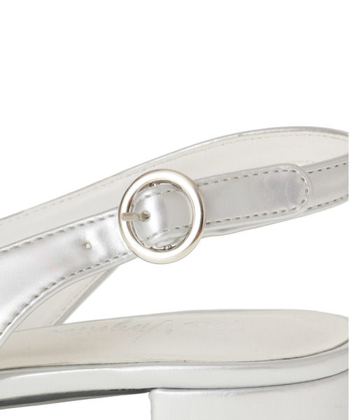 The Virgnia（ザ ヴァージニア）の「バックストラップミュール（パンプス・レディース・ブラック/レッド/グレー・36/37/38）」の10枚目の写真