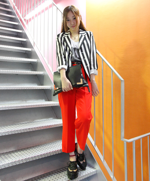 MIDWEST(ミッドウエスト)の「JAS.M.B アイブッククラッチバック(クラッチバッグ・レディース・ブラック・FREE)」の7枚目の写真