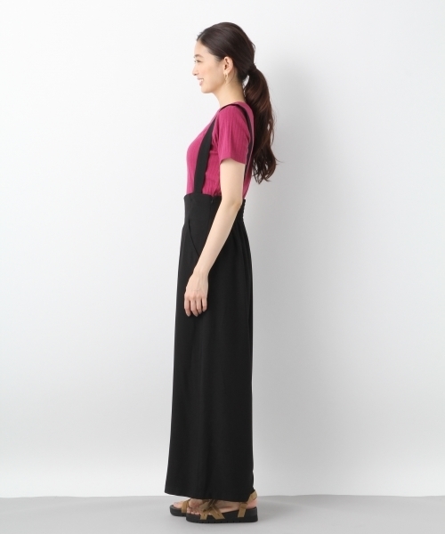 LEPSIM（レプシィム）の「サスツキハイウエストワイドパンツSS　795902（その他パンツ・レディース・ブラック/ドット/ナチュラル/カーキ・MEDIUM/LARGE）」の16枚目の写真