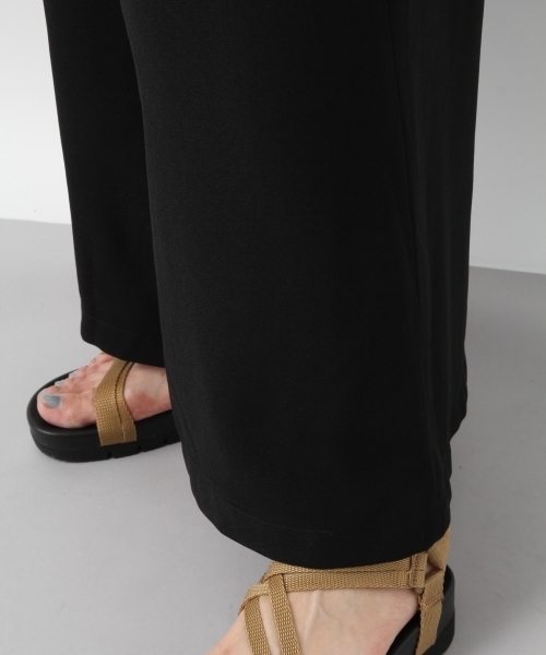 LEPSIM（レプシィム）の「サスツキハイウエストワイドパンツSS　795902（その他パンツ・レディース・ブラック/ドット/ナチュラル/カーキ・MEDIUM/LARGE）」の22枚目の写真