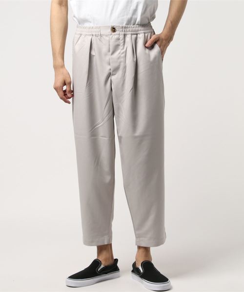 CIAOPANIC(チャオパニック)の「ワイドテーパードクロップドパンツ(その他パンツ・メンズ・ライトグレー/ブラック/ベージュ・MEDIUM/LARGE)」の7枚目の写真