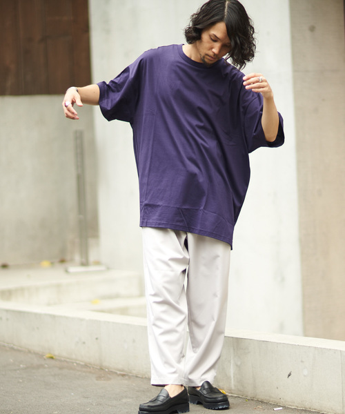 CIAOPANIC(チャオパニック)の「ワイドテーパードクロップドパンツ(その他パンツ・メンズ・ライトグレー/ブラック/ベージュ・MEDIUM/LARGE)」の10枚目の写真