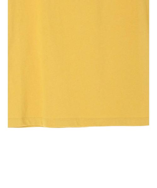 AMERICAN HOLIC（アメリカンホリック）の「USAコットンクルーネックTEE（Tシャツ/カットソー・レディース・ブラック/ベージュ/イエロー/オフホワイト/ピンク系その他2/カーキ・M/L）」の18枚目の写真