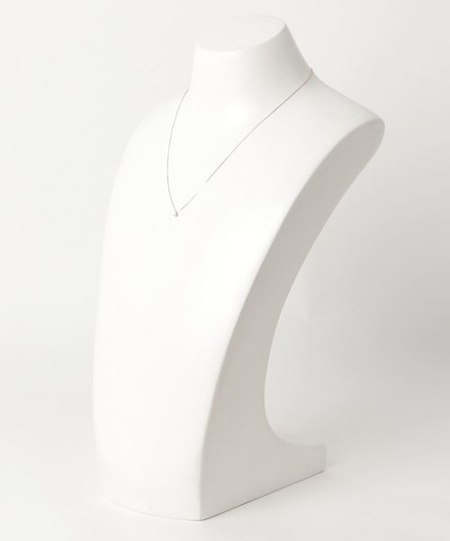 agete（アガット）の「【WEB限定】K18ピンクゴールドネックレス