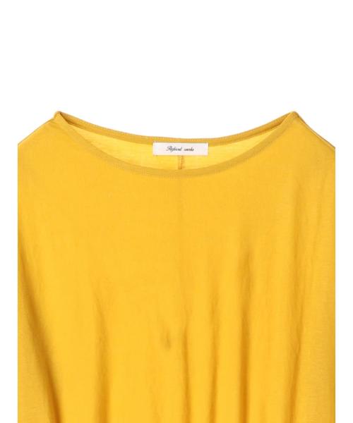 SEVENDAYS=SUNDAY(セブンデイズサンデイ)の「・ウエストギャザーワンピース(ワンピース・レディース・ブラック/レッド/マスタード・FREE)」の8枚目の写真