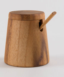 sarasa design（サラサデザイン）の「b2c チーク スパイスポット S（カトラリー）」