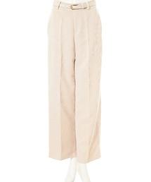 fifth | 【星玲奈プロデュース】ベルト付コーデュロイワイドパンツ(その他パンツ)